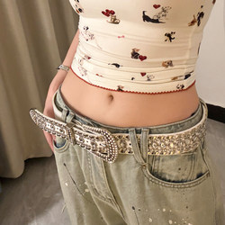 Women's Belt, American Style, Y2K, Unique, Trendy, High-End, Versatile, Decorative, Suitable for Jeans, 2025 New Wide Belt Women's Belt, American Style, Y2K, Unique, Trendy, High-End, Versatile, Decorative, Suitable for Jeans, 2025 New Wide Belt
