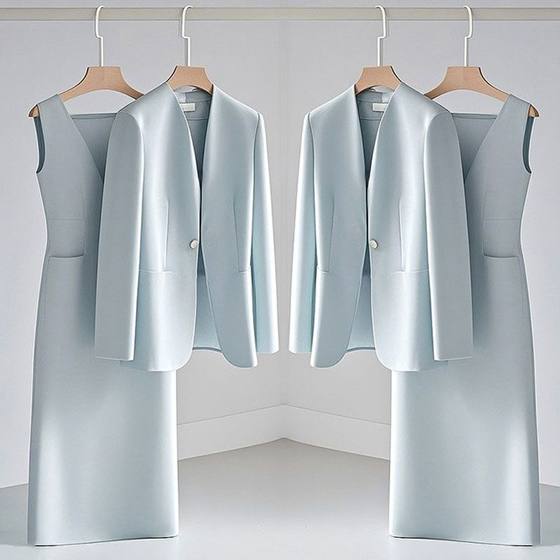 Autumn new fashionable rich lady fashionable suit for women with high-end small suit jacket slim dress two-piece set
Autumn new fashionable rich lady fashionable suit for women with high-end small suit jacket slim dress two-piece set