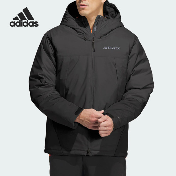 Adidas/Adidas genuine outdoor men's anti-wet sports hooded goose down jacket IL8958
Adidas/Adidas genuine outdoor men's anti-wet sports hooded goose down jacket IL8958