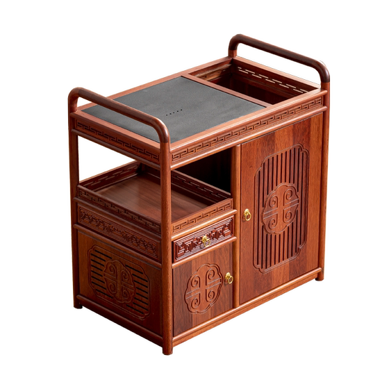 Ash wood household tea cabinet walnut movable balcony tea table living room sofa side solid wood tea table side cabinet
Ash wood household tea cabinet walnut movable balcony tea table living room sofa side solid wood tea table side cabinet