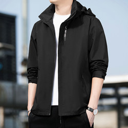 Autumn and Winter Outdoor Windproof and Waterproof Three-In-One Jacket for Men, Large Size Jacket, Couple's Jacket, Detachable Hood Cycling Jacket Autumn and Winter Outdoor Windproof and Waterproof Three-In-One Jacket for Men, Large Size Jacket, Couple's Jacket, Detachable Hood Cycling Jacket