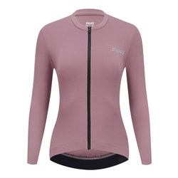 Swg Mingsheng New Autumn and Winter Women's Fleece Cycling Jersey Top Solid Color Outdoor Bicycle Road Bike Riding Gear Swg Mingsheng New Autumn and Winter Women's Fleece Cycling Jersey Top Solid Color Outdoor Bicycle Road Bike Riding Gear