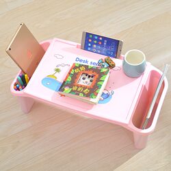 Lazy desk plastic children's study table home adult bed laptop table children's game table children's desk Lazy desk plastic children's study table home adult bed laptop table children's game table children's desk