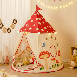 Kole Bear Children's Tent Indoor Yurt Baby Mushroom House Girl Playhouse Princess Castle House Separate Bed Kole Bear Children's Tent Indoor Yurt Baby Mushroom House Girl Playhouse Princess Castle House Separate Bed