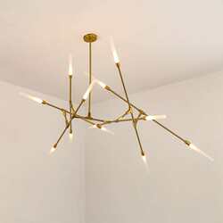 Modern living room lights simple postmodern designer bedroom internet celebrity clothing store led creative personality chandeliers Modern living room lights simple postmodern designer bedroom internet celebrity clothing store led creative personality chandeliers