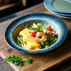 Exquisite and Beautiful Ceramic Soup Plate, Vintage Straw Hat Plate, Noodle Bowl, Salad Bowl, Household Dish Plate, Thick Soup Plate Exquisite and Beautiful Ceramic Soup Plate, Vintage Straw Hat Plate, Noodle Bowl, Salad Bowl, Household Dish Plate, Thick Soup Plate