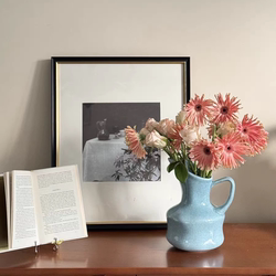 Blue and Green Ceramic Vase for Hydroponic Flower Arrangements, Light Luxury, High-End, Niche Style, ins Style, Living Room and Dining Table Decoration Blue and Green Ceramic Vase for Hydroponic Flower Arrangements, Light Luxury, High-End, Niche Style, ins Style, Living Room and Dining Table Decoration