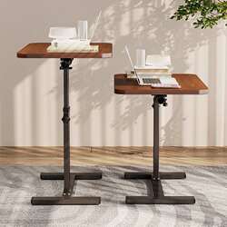 Bedside table movable bed computer small table bedroom lifting study desk home notebook folding Jikai Bedside table movable bed computer small table bedroom lifting study desk home notebook folding Jikai