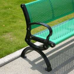 Outdoor iron park chair double green metal outdoor bench community square back chair garden chair Outdoor iron park chair double green metal outdoor bench community square back chair garden chair