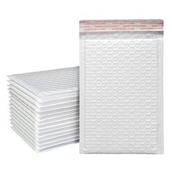 White pearlescent film thickened bubble envelope bag shockproof waterproof extra thick express T bag anti-fall bubble bag White pearlescent film thickened bubble envelope bag shockproof waterproof extra thick express T bag anti-fall bubble bag