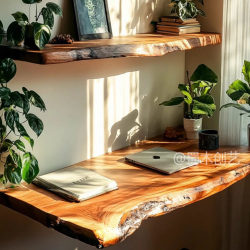 Jie Jifeng New Chinese Style Solid Wood Porch Shelf Log Jie Jifeng New Chinese Style Solid Wood Porch Shelf Log