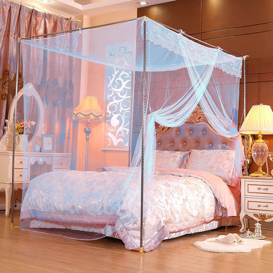 Encrypted installation single -door mosquito net Princess wind bed Household dormitory Student dormitory Student single -double landing account 1 meter 8 Encrypted installation single -door mosquito net Princess wind bed Household dormitory Student dormitory Student single -double landing account 1 meter 8