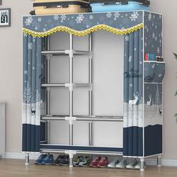 304 Stainless Steel Wardrobe Home Bedroom Stainless Steel Wardrobe Home Bedroom Bold Bedroom Double Hanging Cloth 304 Stainless Steel Wardrobe Home Bedroom Stainless Steel Wardrobe Home Bedroom Bold Bedroom Double Hanging Cloth