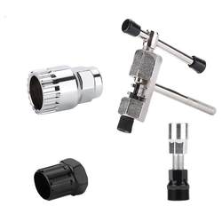 Bicycle center shaft removal tool crank crankset removal tool center shaft sleeve wrench puller to remove the crankset Bicycle center shaft removal tool crank crankset removal tool center shaft sleeve wrench puller to remove the crankset
