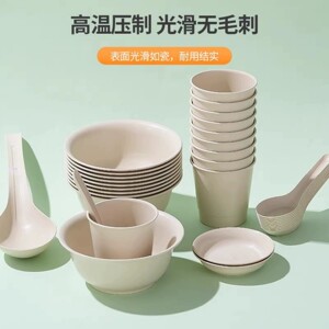 Disposable bowls for household independent packaging manufacturers direct sales hotel commercial wholesale catering outdoor soup spoon tableware set 
Disposable bowls for household independent packaging manufacturers direct sales hotel commercial wholesale catering outdoor soup spoon tableware set