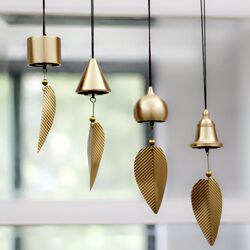Pure Copper Wind Chime Hanging Decoration, Chinese-Style Copper Wind Chime, Creative Home Balcony Bedroom Bell, Car Hanging Ornament, Birthday Gift Pure Copper Wind Chime Hanging Decoration, Chinese-Style Copper Wind Chime, Creative Home Balcony Bedroom Bell, Car Hanging Ornament, Birthday Gift