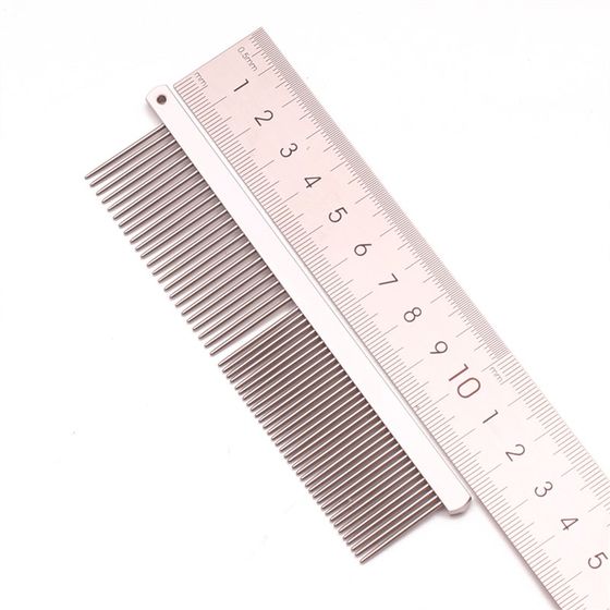 Pet supplies silver row comb copper comb pointed tail comb beauty and cleaning supplies dogs and cats comb hair and knot comb
Pet supplies silver row comb copper comb pointed tail comb beauty and cleaning supplies dogs and cats comb hair and knot comb
