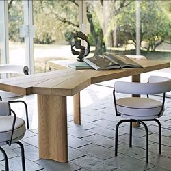 Simple modern solid wood computer desk light luxury style minimalist special-shaped desk boss desk designer desk workbench Simple modern solid wood computer desk light luxury style minimalist special-shaped desk boss desk designer desk workbench