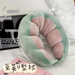 U-shaped pillow office lunch break sleeping pillow travel portable aircraft neck pillow not crooked neck pillow neck artifact U-shaped pillow office lunch break sleeping pillow travel portable aircraft neck pillow not crooked neck pillow neck artifact