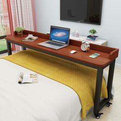 Home bed desk can be a large cross-bed table lazy bedside table computer table double bed desk Home bed desk can be a large cross-bed table lazy bedside table computer table double bed desk