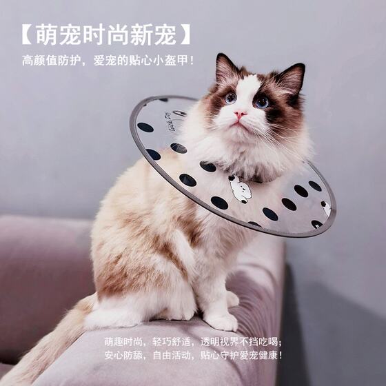 Cat Elizabeth Circle Fashion Print Transparent PVC Dog Sterilization Anti-licking Bite Care Collar Pet Supplies
Cat Elizabeth Circle Fashion Print Transparent PVC Dog Sterilization Anti-licking Bite Care Collar Pet Supplies