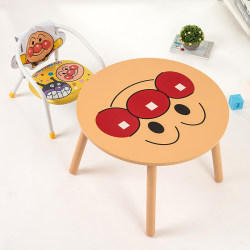 Children's table and chair set kindergarten game table toy cartoon baby learning table thickened meal round table value Children's table and chair set kindergarten game table toy cartoon baby learning table thickened meal round table value