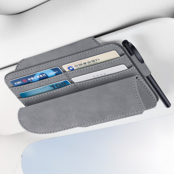 Multifunctional car sun visor storage bag master co-driver car glasses frame sunglasses clip fur card clip inside car card clip
Multifunctional car sun visor storage bag master co-driver car glasses frame sunglasses clip fur card clip inside car card clip