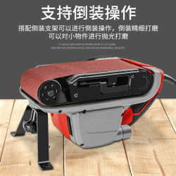 Industrial grade belt sander portable small sander woodworking plane grinder desktop household sandpaper polisher Industrial grade belt sander portable small sander woodworking plane grinder desktop household sandpaper polisher
