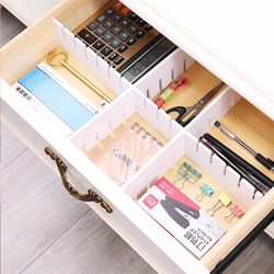 Drawer storage divider wardrobe organization classification freezer partition storage strip office partition partition sheet box strip Drawer storage divider wardrobe organization classification freezer partition storage strip office partition partition sheet box strip