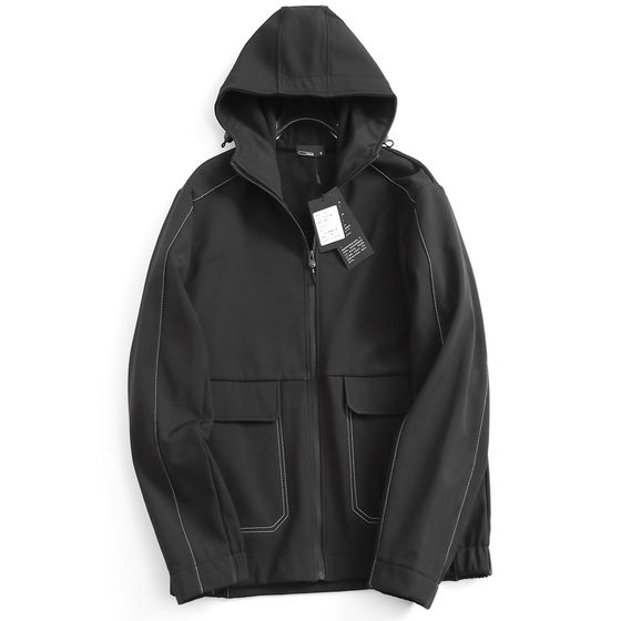 V515 Men's Solid Color J Working Pocket Outdoor Windproof Waterproof Hooded Zipper Soft Shell Clothes Jacket Outside
V515 Men's Solid Color J Working Pocket Outdoor Windproof Waterproof Hooded Zipper Soft Shell Clothes Jacket Outside