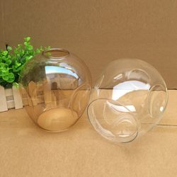 Lamp accessories molecular lamp glass lampshade magic bean living room dining room chandelier shade smoke gray cognac color lampshade shell Lamp accessories molecular lamp glass lampshade magic bean living room dining room chandelier shade smoke gray cognac color lampshade shell