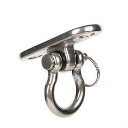 304 stainless steel rotary load-bearing hook hammock fixing plate boxing sandbag hanging chair fixing buckle swing accessories 304 stainless steel rotary load-bearing hook hammock fixing plate boxing sandbag hanging chair fixing buckle swing accessories