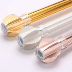 Thickened aluminum alloy Roman rod silent curtain rod double rod curtain track slide rail rod bracket accessories Thickened aluminum alloy Roman rod silent curtain rod double rod curtain track slide rail rod bracket accessories