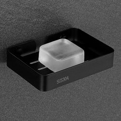 304 stainless steel h bathroom black soap dish soap dish punch-free wall-mounted drain soap rack storage rack 304 stainless steel h bathroom black soap dish soap dish punch-free wall-mounted drain soap rack storage rack