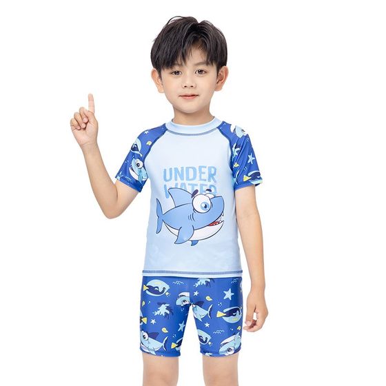 Children's swimsuits, boys swimming trunks, small, medium and big boys split swimsuits, baby's new summer V-season swimming set Children's swimsuits, boys swimming trunks, small, medium and big boys split swimsuits, baby's new summer V-season swimming set