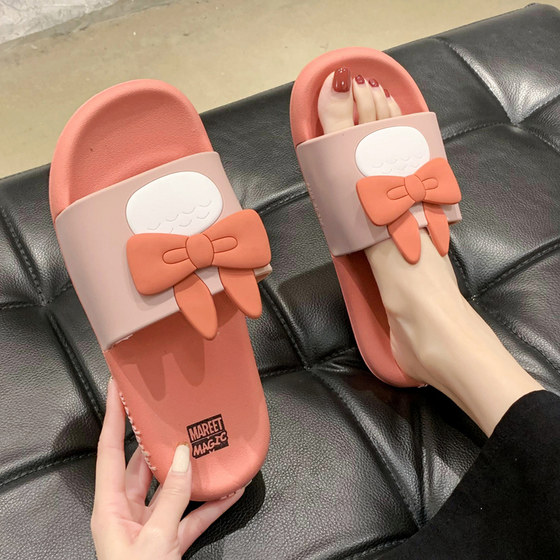 Cute bow sandals for women in summer wear fashionable and versatile non-slip thick-soled home indoor flip flops ins
Cute bow sandals for women in summer wear fashionable and versatile non-slip thick-soled home indoor flip flops ins
