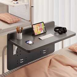 Student dormitory suspended foldable study desk dormitory bed small table lazy desk simple computer desk Student dormitory suspended foldable study desk dormitory bed small table lazy desk simple computer desk