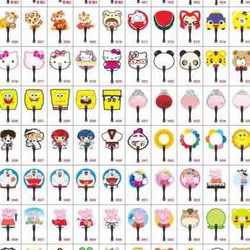 Popular advertising fan customized cartoon plastic fan customized v-made promotional fan round fan folding fan enrollment fan round fan Popular advertising fan customized cartoon plastic fan customized v-made promotional fan round fan folding fan enrollment fan round fan