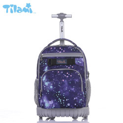 Primary and secondary school students' trolley schoolbags for boys and girls, children's dual-use shoulder burden reduction 4-5-6 grade drag schoolbags Primary and secondary school students' trolley schoolbags for boys and girls, children's dual-use shoulder burden reduction 4-5-6 grade drag schoolbags
