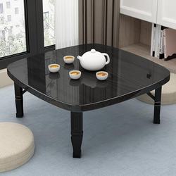 Folding small square table household small table simple dining table kang table carpet table couch couch R meter bed desk computer Folding small square table household small table simple dining table kang table carpet table couch couch R meter bed desk computer
