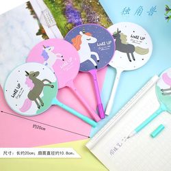 Fan pen customized logo ball bead cartoon cute customized small gift tutoring class enrollment promotion advertising pen Fan pen customized logo ball bead cartoon cute customized small gift tutoring class enrollment promotion advertising pen