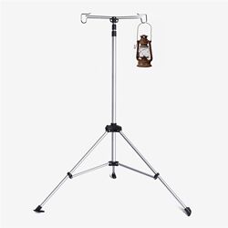 Outdoor camping aluminum alloy telescopic light stand multi-function portable triangle light stand camp barbecue lighting stand Outdoor camping aluminum alloy telescopic light stand multi-function portable triangle light stand camp barbecue lighting stand