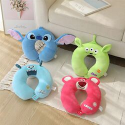 Japanese cute cartoon three-eyed hair monster neck pillow embroidered cervical pillow U-shaped pillow neck pillow neck pillow travel airplane pillow Japanese cute cartoon three-eyed hair monster neck pillow embroidered cervical pillow U-shaped pillow neck pillow neck pillow travel airplane pillow