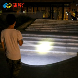 Kangming LED flashlight emergency light household power outage backup lighting USB charging strong light ultra bright multifunction portable Kangming LED flashlight emergency light household power outage backup lighting USB charging strong light ultra bright multifunction portable