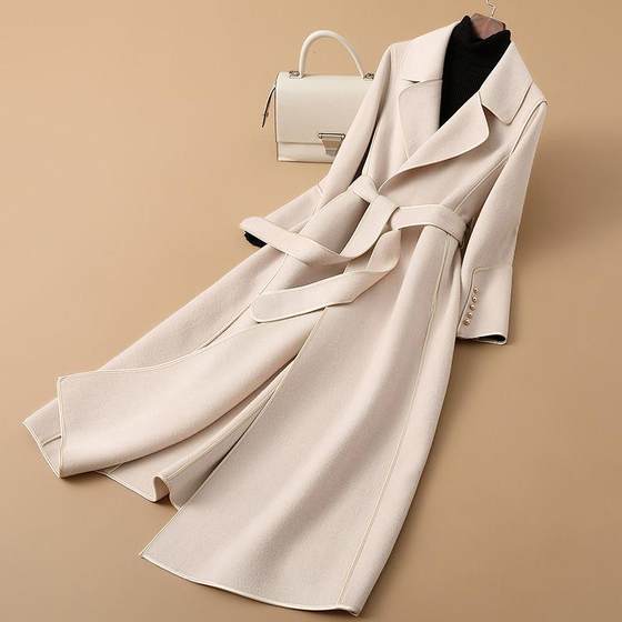 Double-sided cashmere coat 2025 slim off-season woolen jacket for women's woolen mid-length temperament high-end and unique slim
Double-sided cashmere coat 2025 slim off-season woolen jacket for women's woolen mid-length temperament high-end and unique slim
