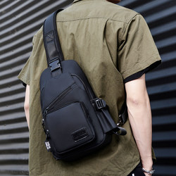 Chest Bag Men's Crossbody Bag 2025 New Fashion Casual Large Capacity Waterproof Oxford Cloth Single Shoulder Small Backpack for Men Chest Bag Men's Crossbody Bag 2025 New Fashion Casual Large Capacity Waterproof Oxford Cloth Single Shoulder Small Backpack for Men