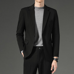 Men's Suit Jacket, Mature Style, High-End Feel, Plus Size Suit, Men's Casual Slim-Fit Business Formal Wear, Professional Attire Men's Suit Jacket, Mature Style, High-End Feel, Plus Size Suit, Men's Casual Slim-Fit Business Formal Wear, Professional Attire