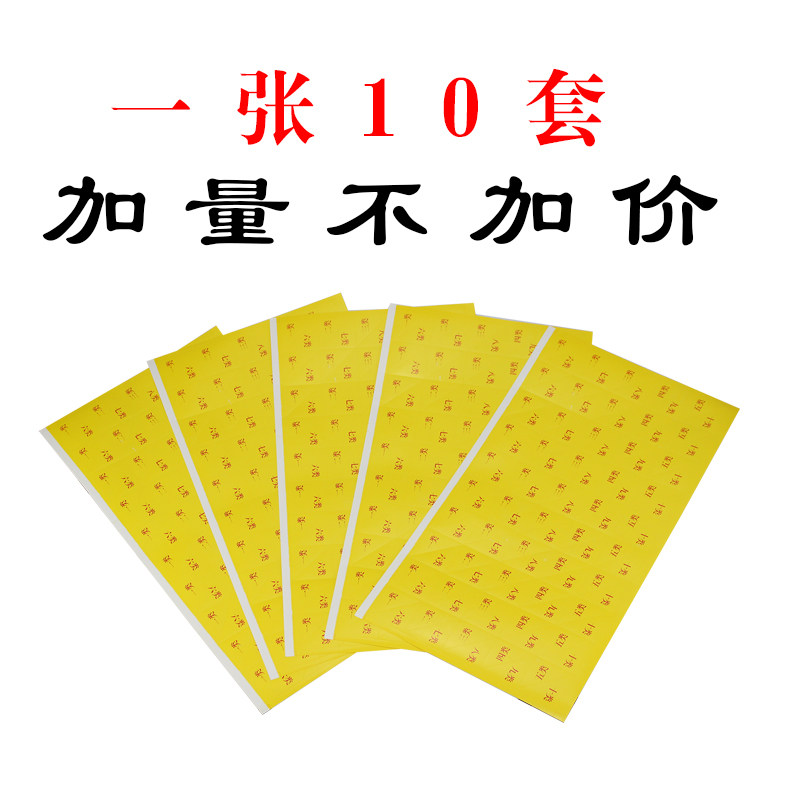 간부 및 인사파일 분류코너 10팩, 접착식 분류코너, 분리지 분류코너 10개 -