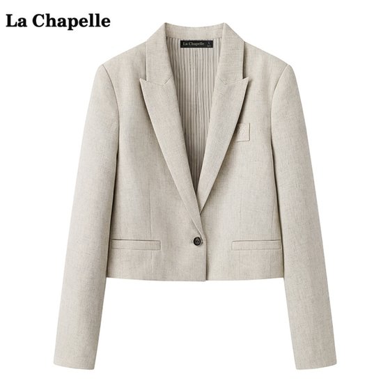 La Chapelle/La Chapelle temperament casual blazer for women's spring new formal suit top La Chapelle/La Chapelle temperament casual blazer for women's spring new formal suit top