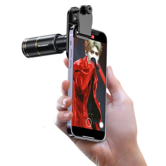 PICKOGEN concert shooting artifact mobile telephoto lens 22x telephoto lens anti-shake stand star chasing photography external universal high-definition telephoto professional shooting suitable for Android and Apple
PICKOGEN concert shooting artifact mobile telephoto lens 22x telephoto lens anti-shake stand star chasing photography external universal high-definition telephoto professional shooting suitable for Android and Apple